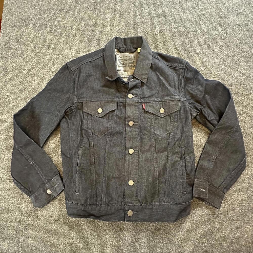 Levi's‎ Men's Small Waterless Denim Jacket Eco Friendly Classic Streetwear Q36